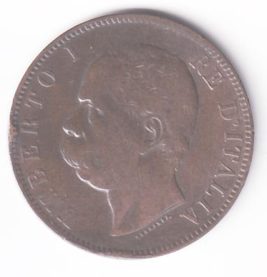 Moneta Regno d'Italia UMBERTOI RE D'ITALIA - Centesimi 10 1893 Birmingham