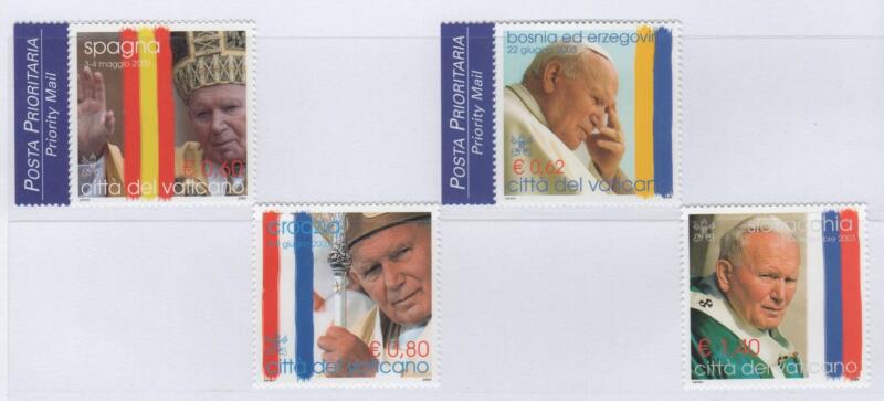 Francobolli Vaticano Anno 2004 I viaggi nel mondo di Giovanni Paolo II nel 2003