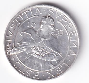 Moneta IUSTITIA. SUPREMA. LEX. ESTO 1933 - REPUBBLICA. DI. S. MARINO LIRE 10 R.