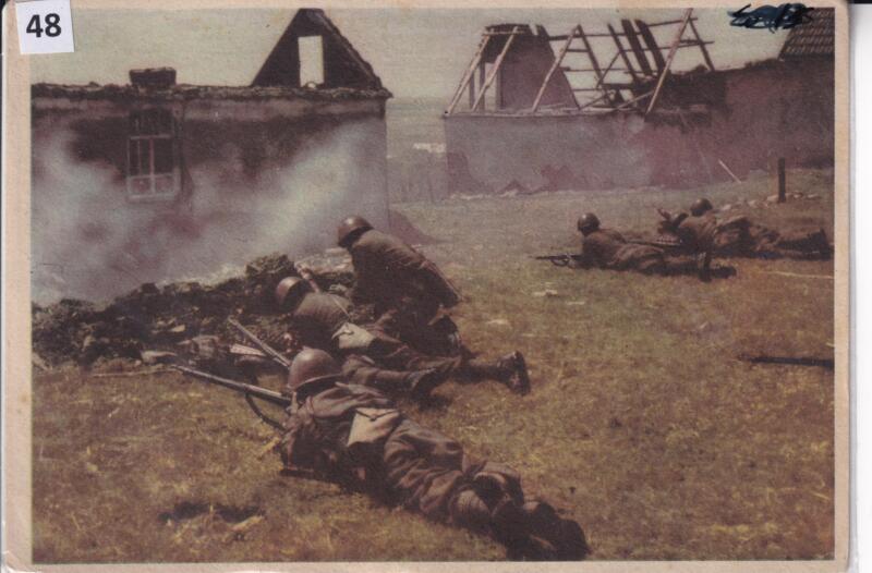 Cartolina d'epoca a soggetto militare Trincea