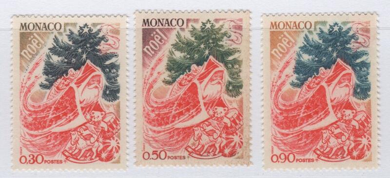 Francobolli Monaco Anno 1972 Natale