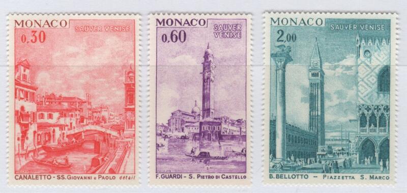 Francobolli Monaco Anno 1972 Salviamo Venezia